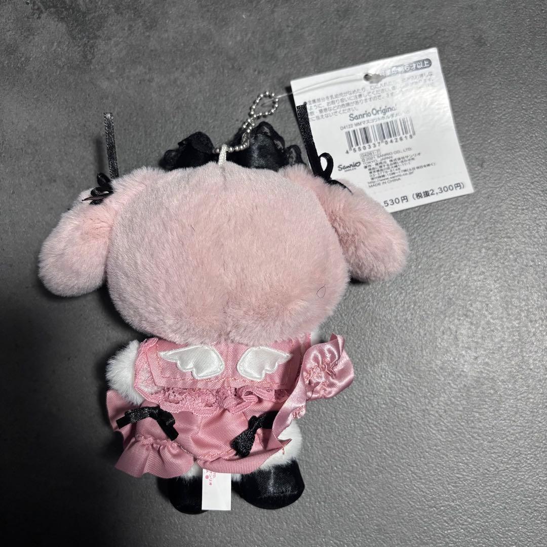 【新品未使用・タグ付き】サンリオ マイメロ 真夜中のメロクロ マスコット