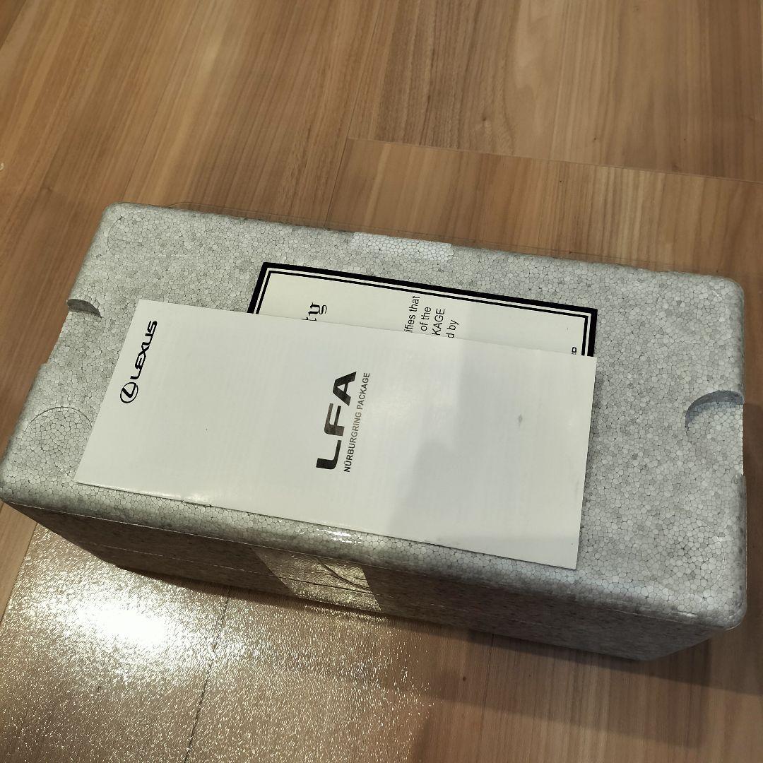 オートアート　1/18　LEXUS　LFA　ニュルブルクリンクパッケージ　最安値