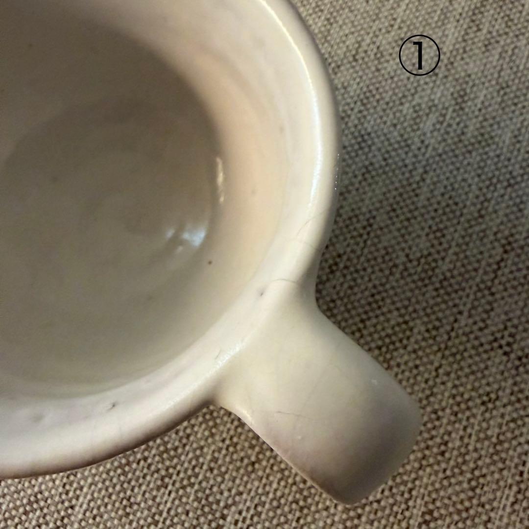 萩焼　風来坊窯　小松健　白萩　白釉　コーヒーカップ＆ソーサー　2客