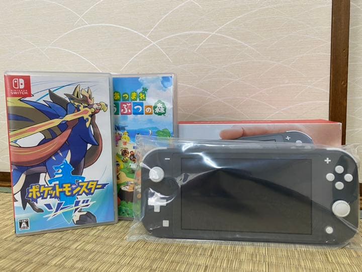 Switch グレー　あつまれどうぶつの森