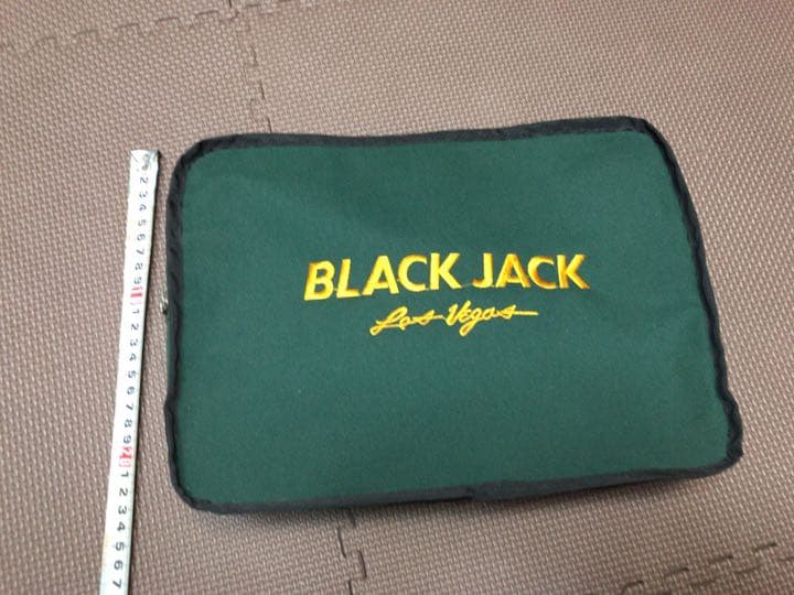 レア物☆カジノトランプの最高峰Bee（ビー）ブラックジャック専用マットとケース付
