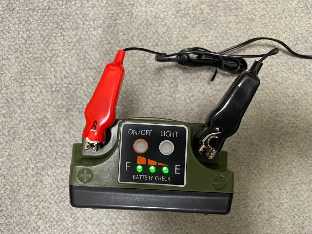 Hapyson YQ-105 電動リール用バッテリー　3.4回使用