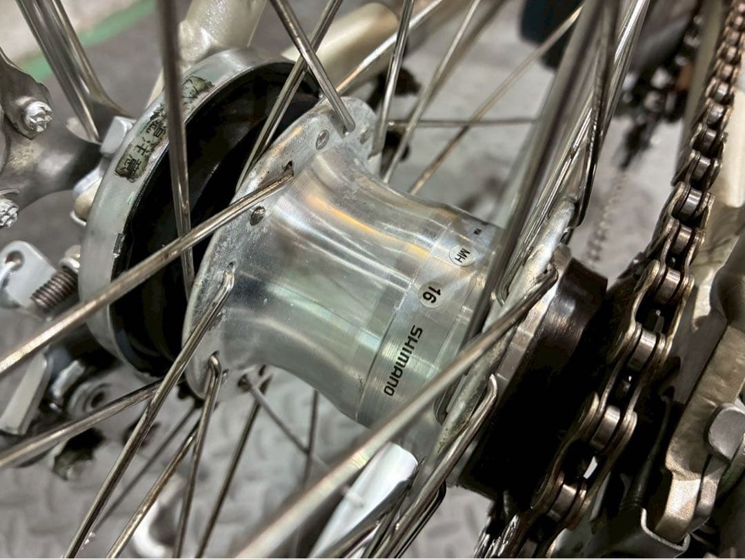 №3718 電動自転車　パナソニック　ビビライトU 24インチ ゴールド