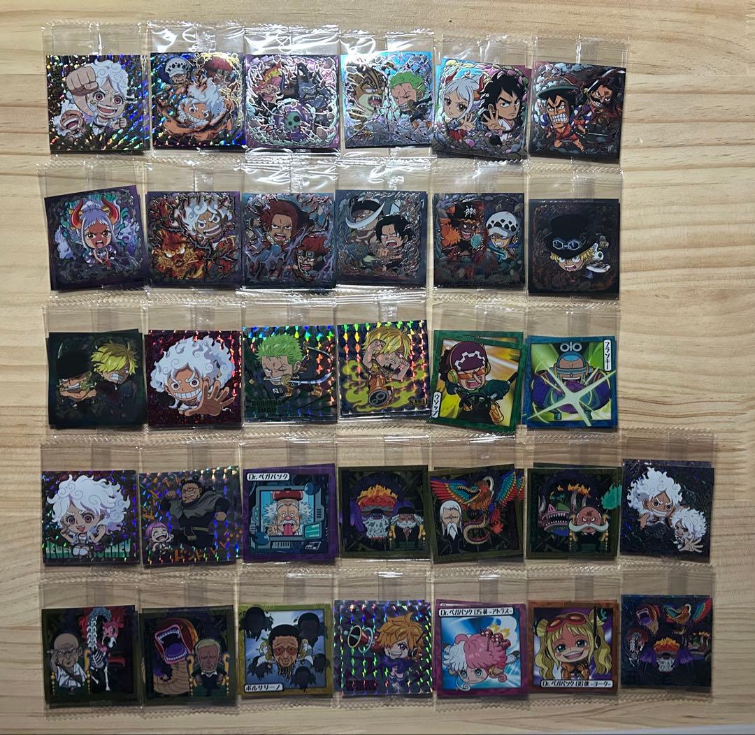 ワンピース 大海賊シールウエハース にふぉるめーしょん 13弾 35種 パラレル