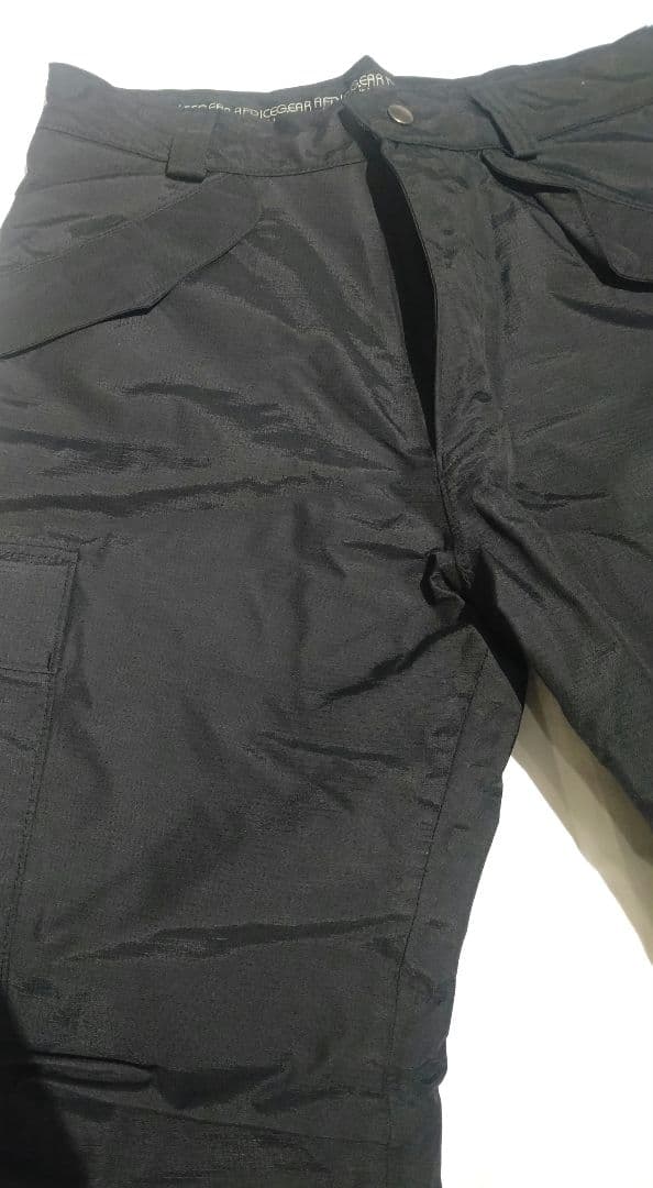 値引　AFDICEGEAR GORE-TEX ゴアテックスウエア パンツクロM