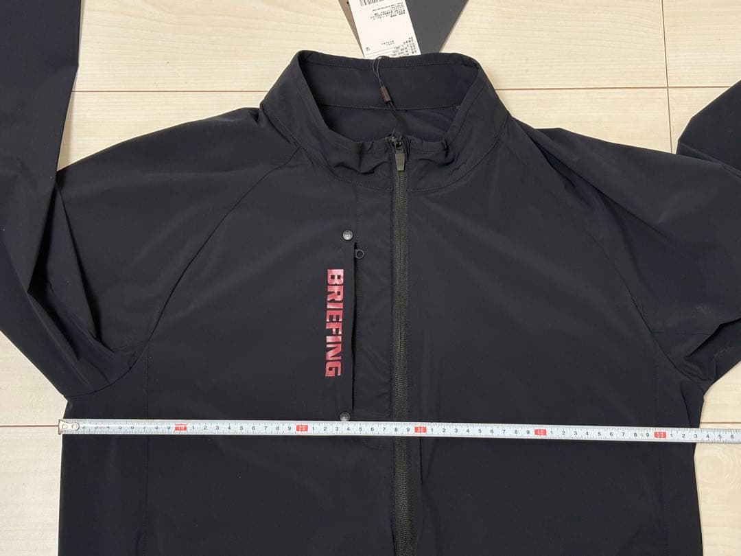 未使用)ブリーフィング ゴルフ ウインドブルゾン メンズ サイズL ブラック