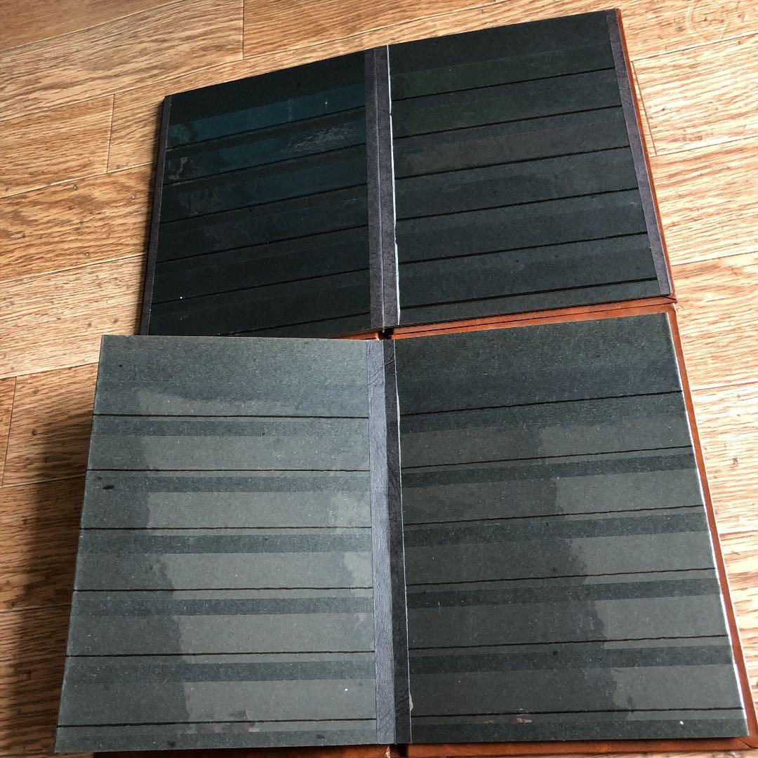 ブランド品な切手ストックブック2冊218×160mm各12ページ6段透明シート！