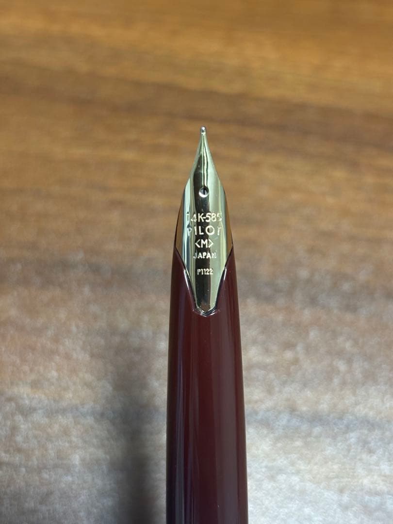 PILOT エリート95s ボルドー 万年筆 14K M