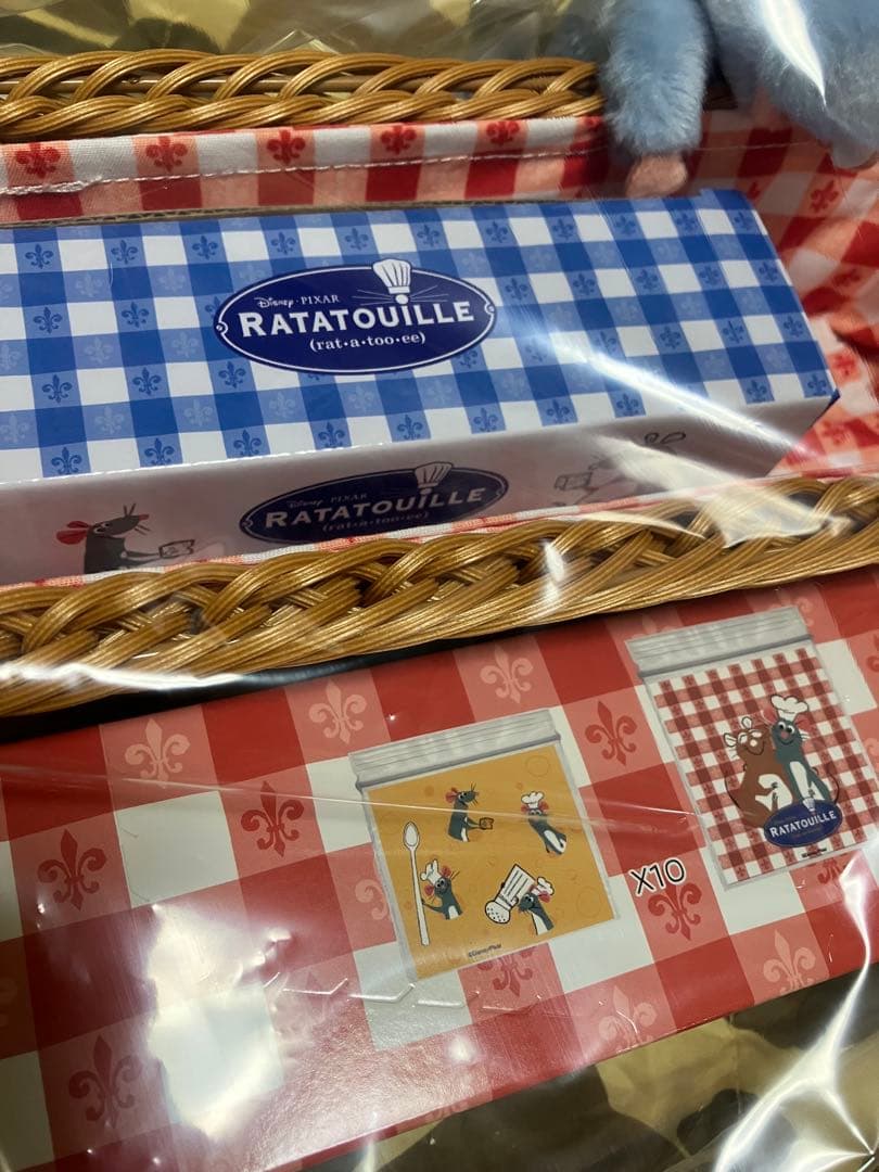 3点　カトラリーケース　スプーン　ジッパーバッグ❤︎レミーのおいしいレストラン