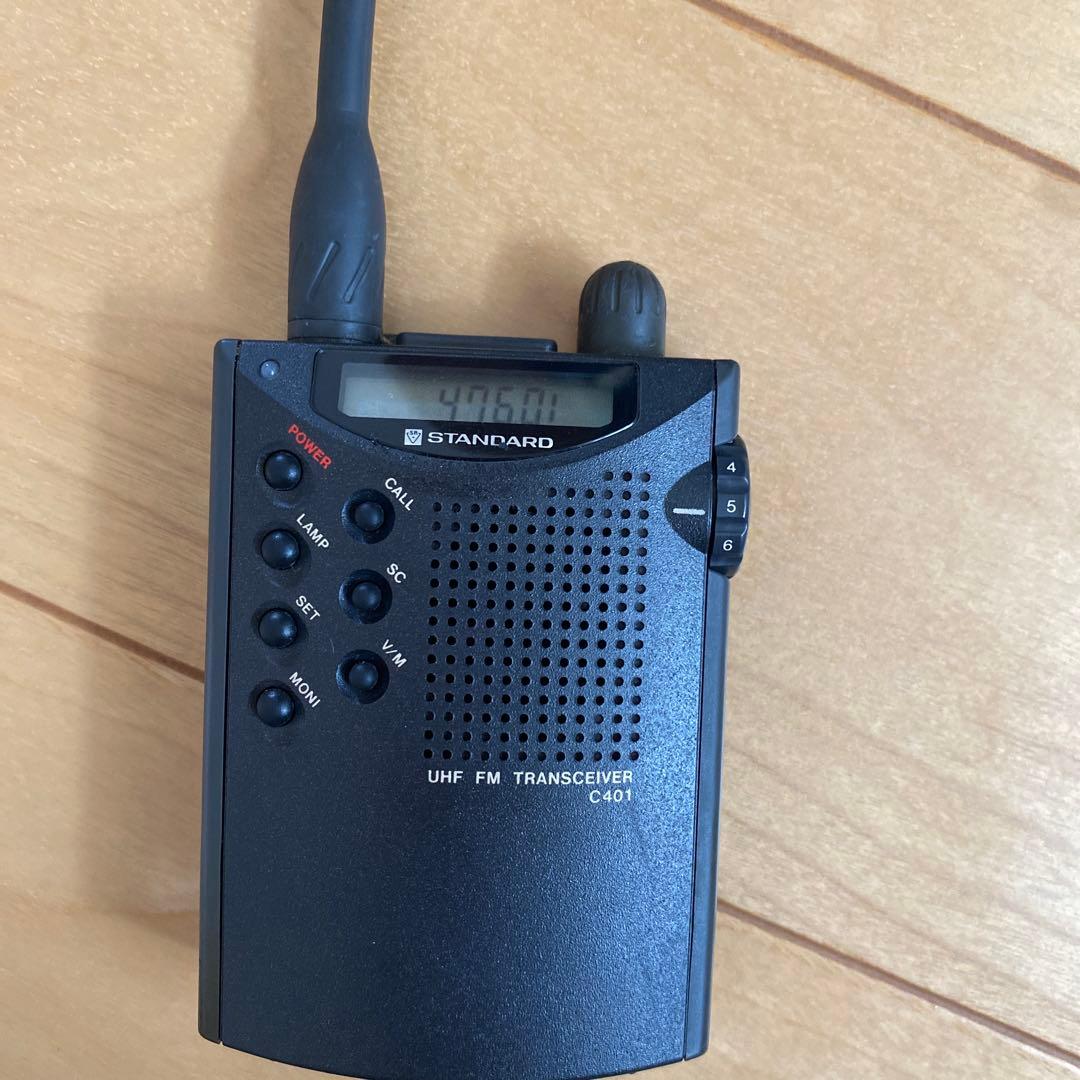 【STANDARD】430MHz C401 トランシーバー　美品