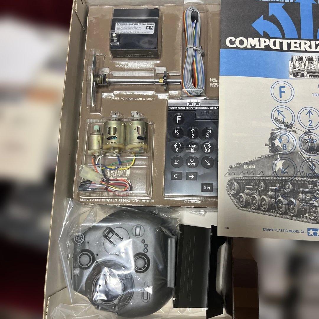TAMIYA M4シャーマン コンピューター制御タンク