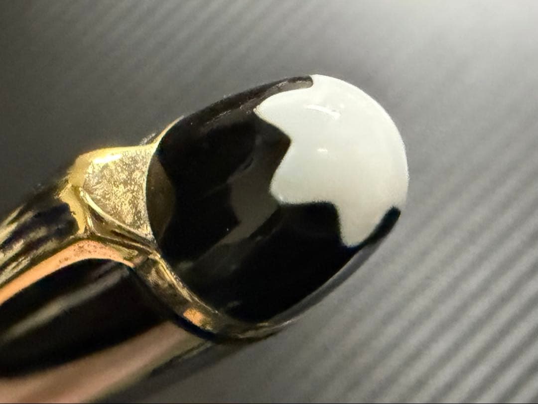 極美品 モンブラン マイスターシュテュック 144 ブラック 中白 EF 万年筆