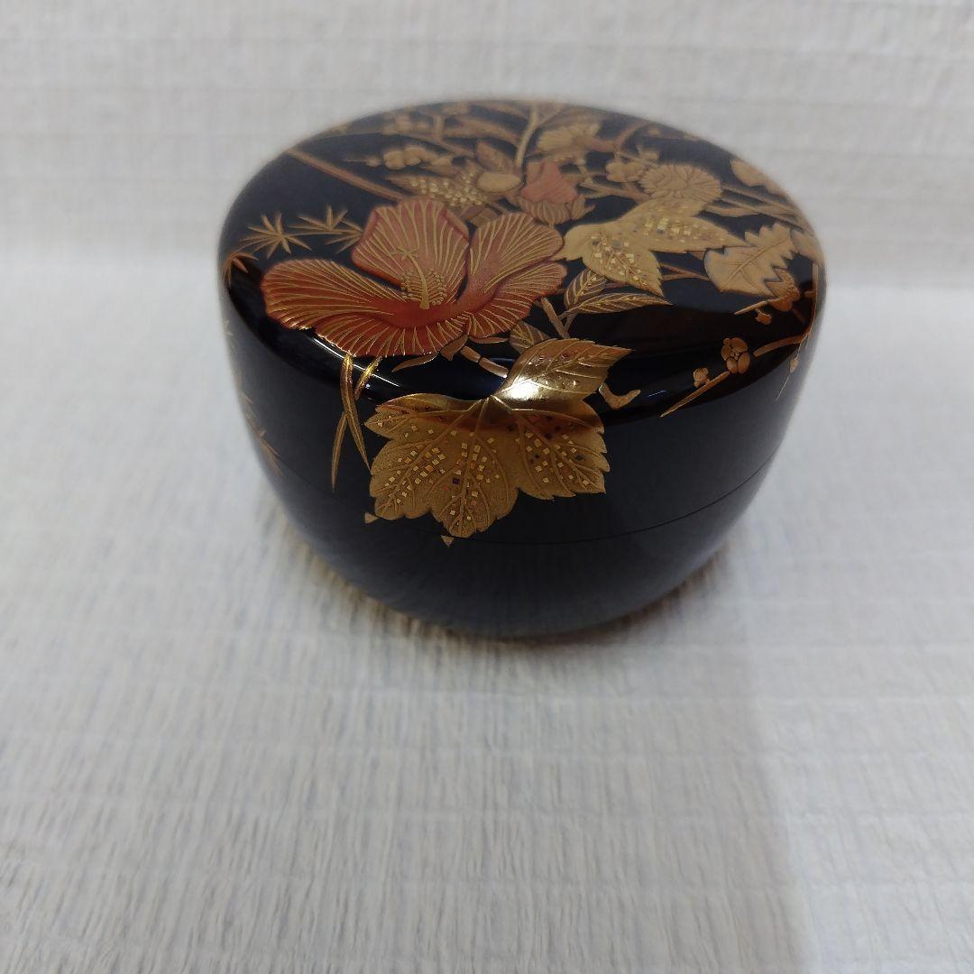 金箔装飾 茶道具 棗