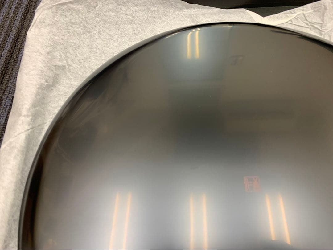 未使用 輪島屋善仁 おもてなし盆 清流の図 31.5cm