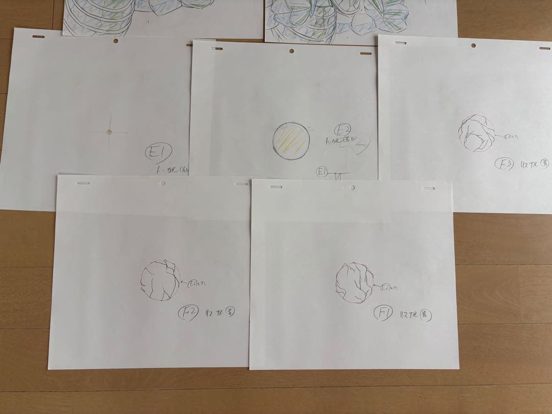 遊戯王　アニメ　原画　ブルーアイズ・トゥーン・ドラゴン