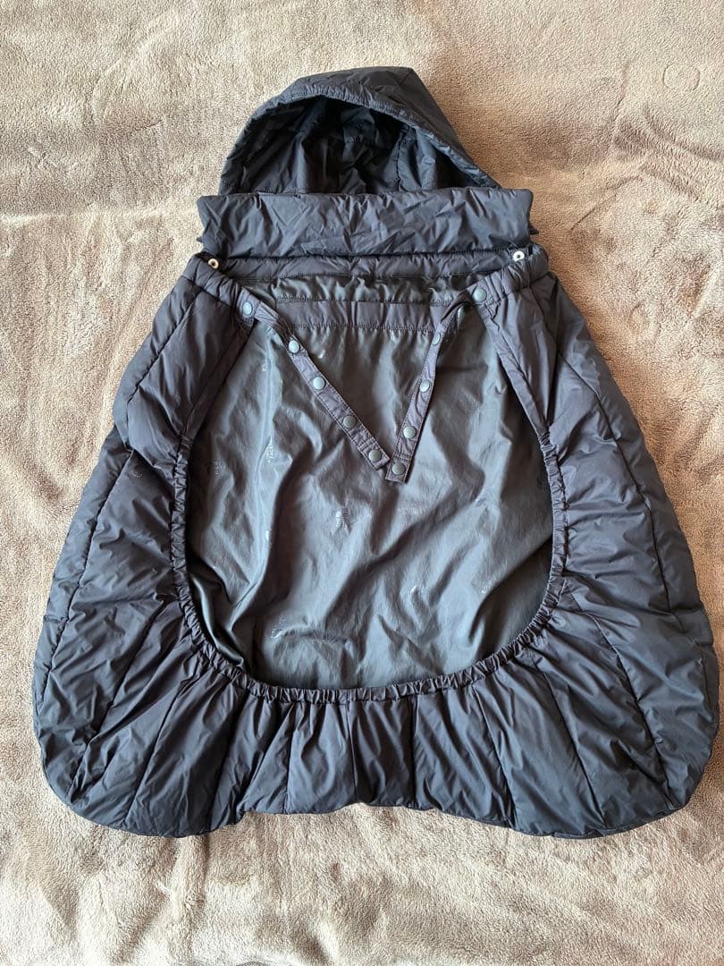 THE NORTH FACE ベビー シェルブランケット 抱っこケープ　ブラック