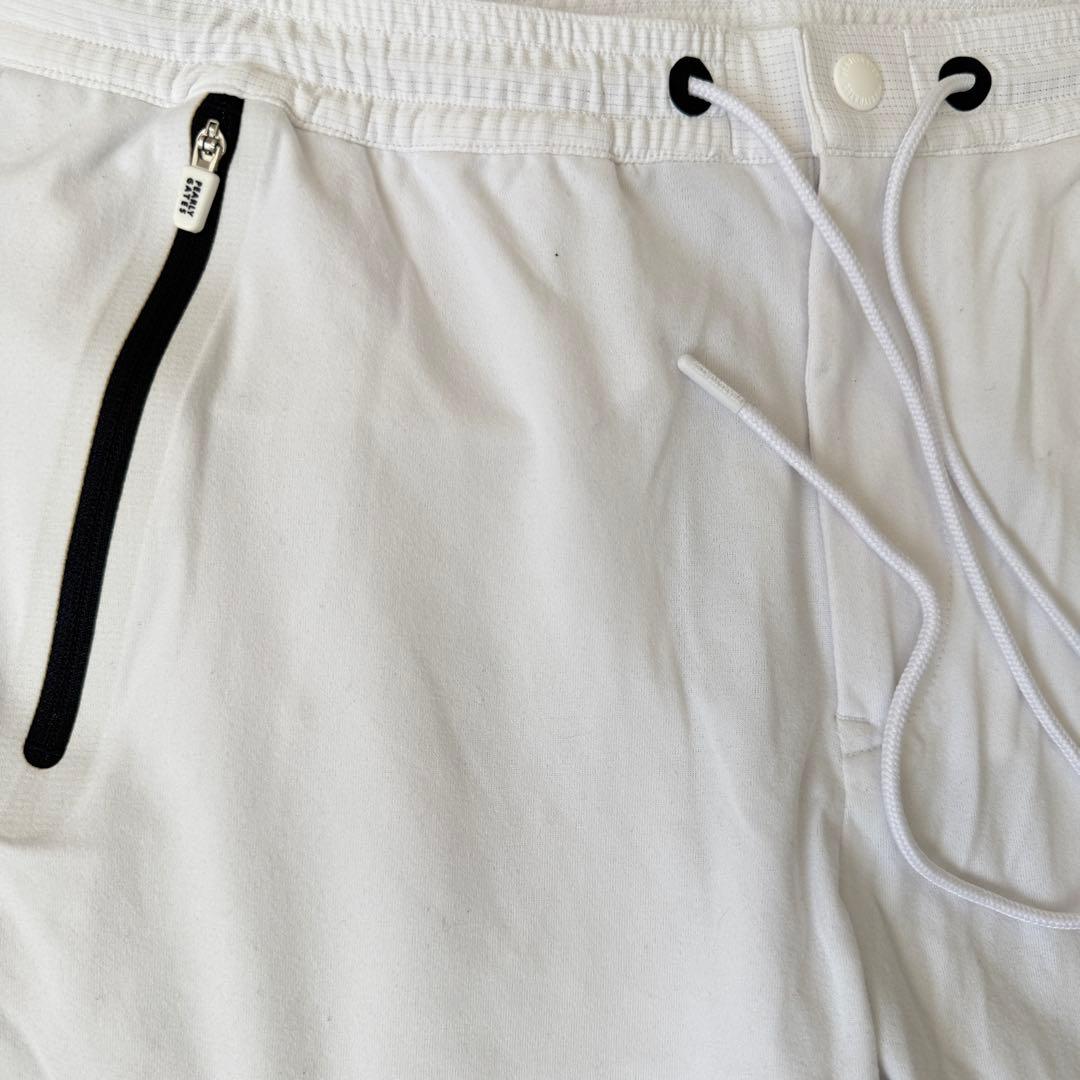 パーリーゲイツ　パンツ　白　黒　L〜XL相当 ホワイト　ドライ　ストレッチ　5