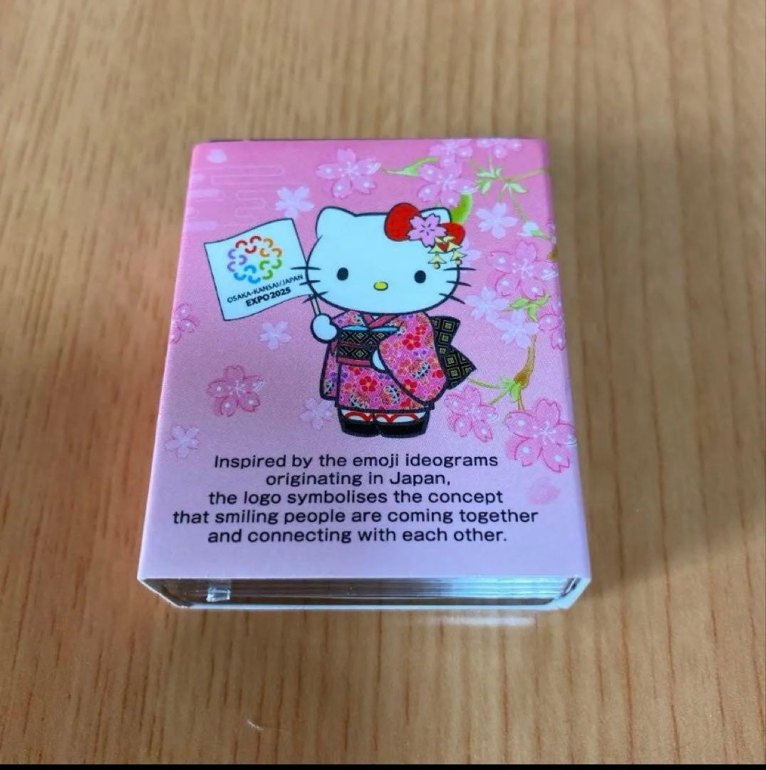 【箱入り/非売品】大阪関西万博　キティ　ピンバッジ　EXPO