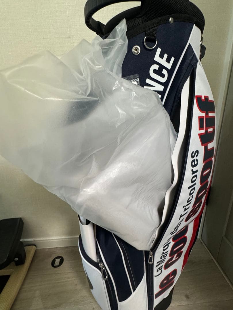 【新品未使用品】　販売店舗限定品　le coq sportif キャディバッグ