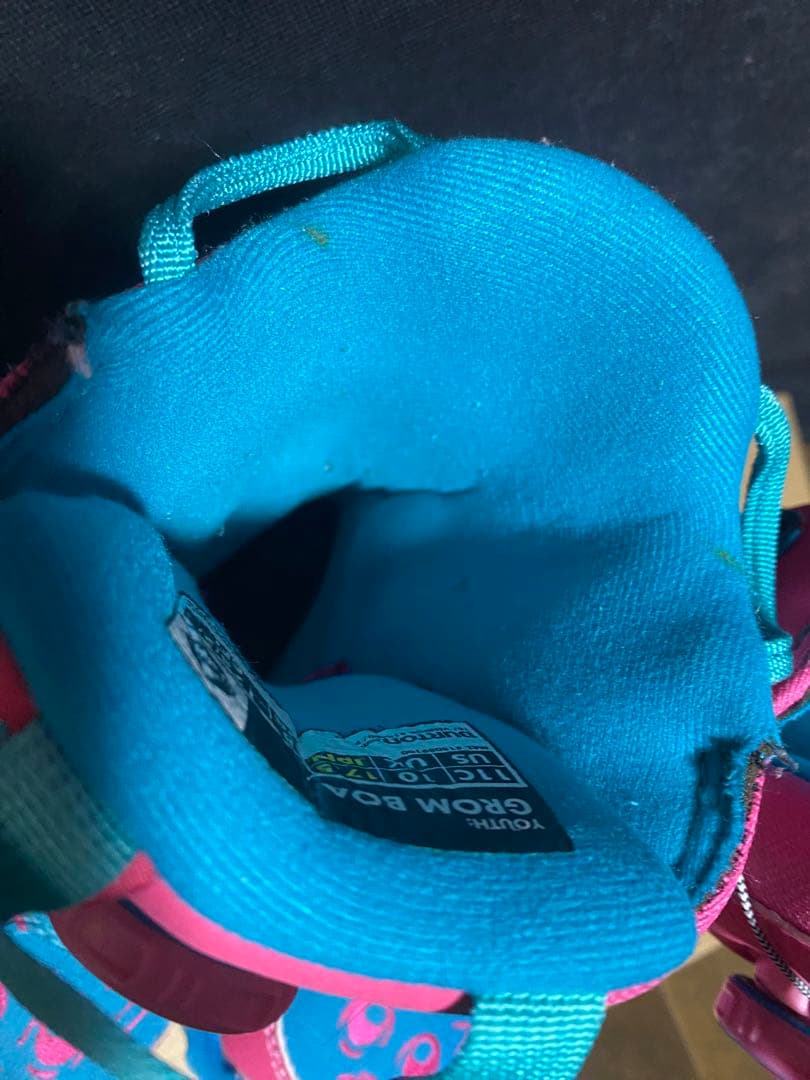 Burton 子ども用スノーボードブーツ YOUTH GROM BOA 17.5