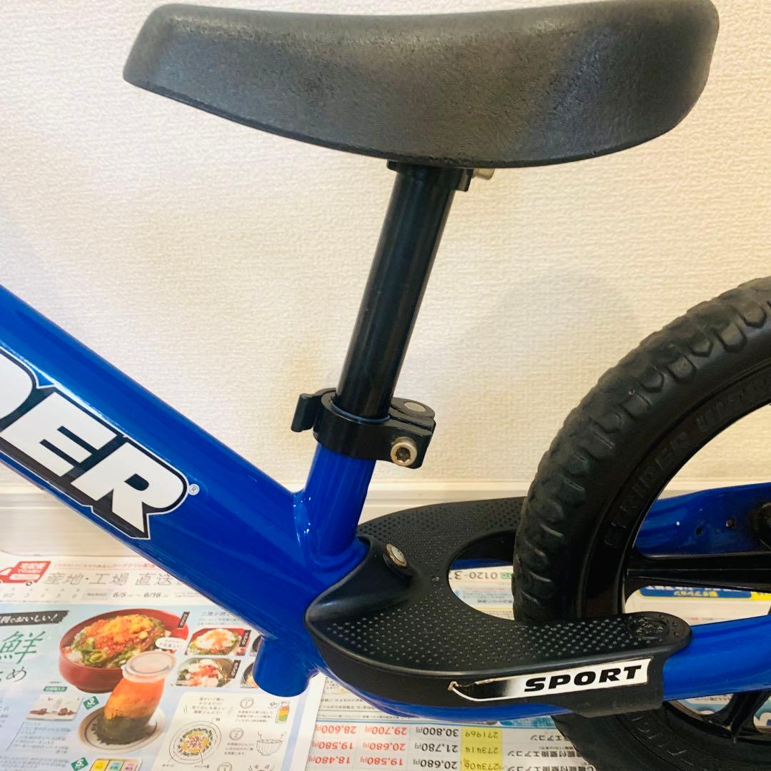 ストライダー STRIDER 12 スポーツモデル バランスバイク ブルー 青
