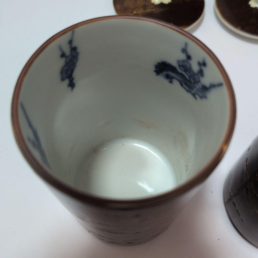 木製円筒形容器 2個セット　アンティーク　秋田