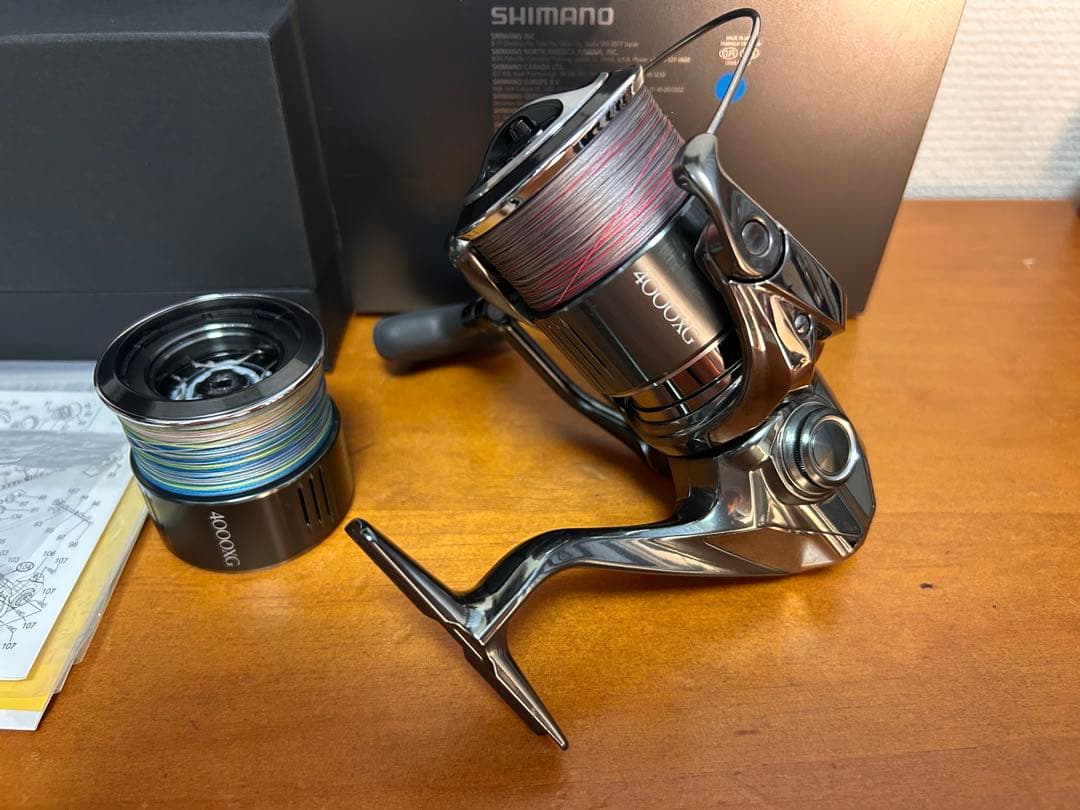 22ステラ4000XG予備スプール付き