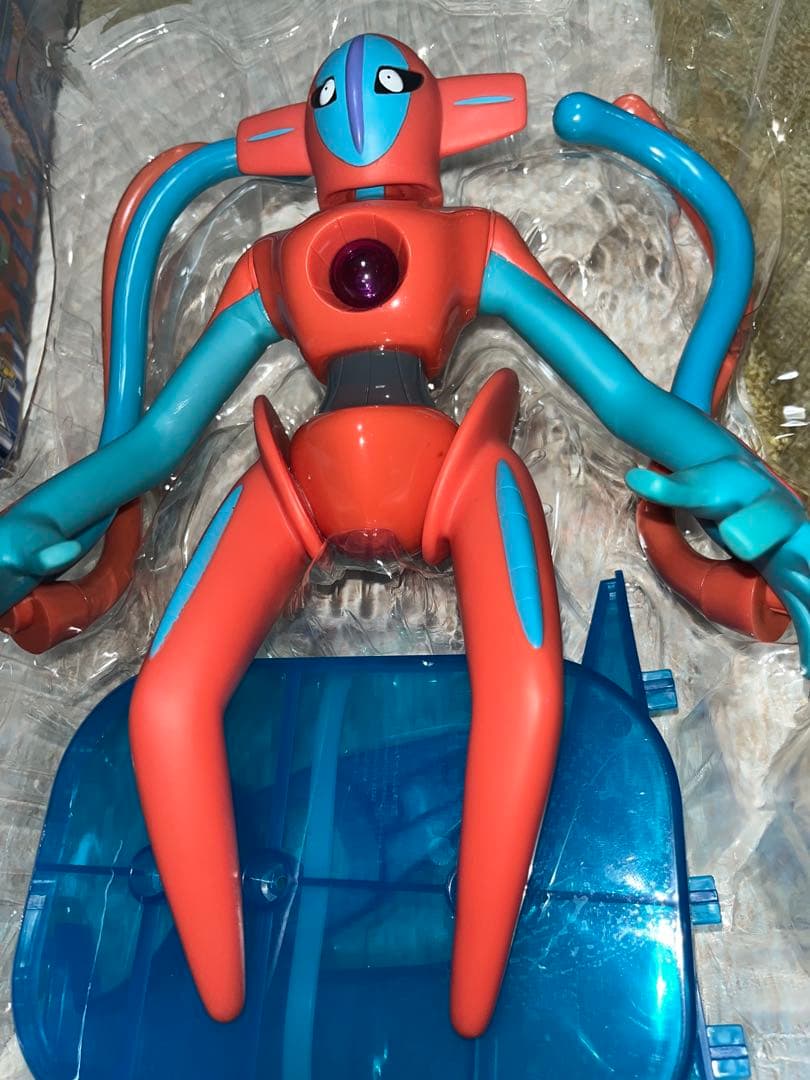 ヒ*キ様 ポケモンAG ビッグサウンドフィギュア　デオキシス、レックウザ　動作確