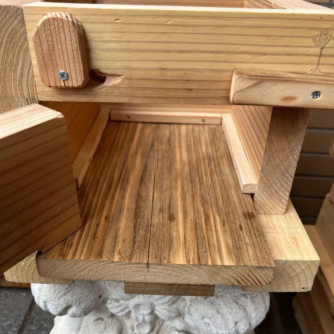 日本ミツバチ重箱式巣箱　手作り　４段　　　1