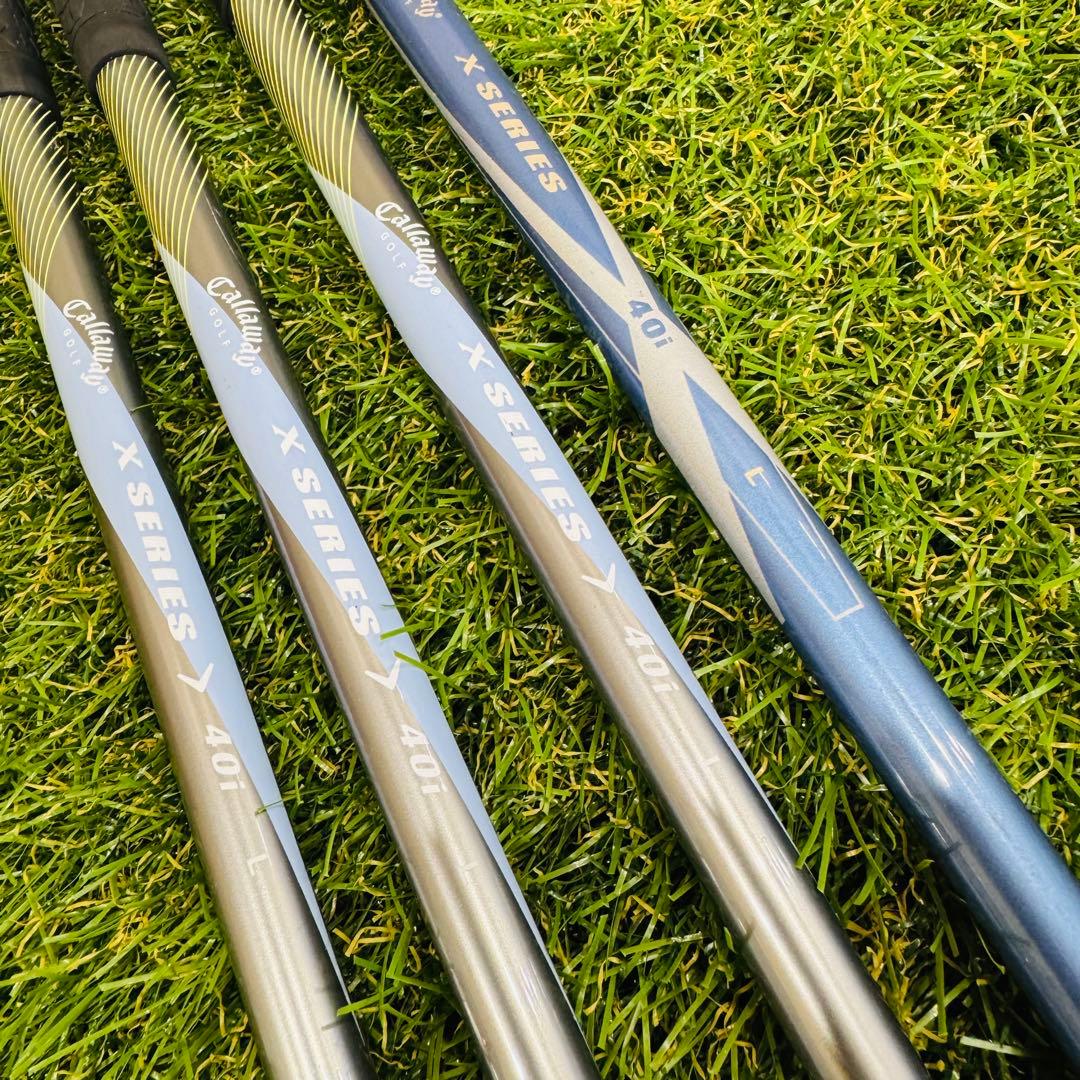 【女性用】Callaway X-22 X-20 レディース アイアンセット 4本
