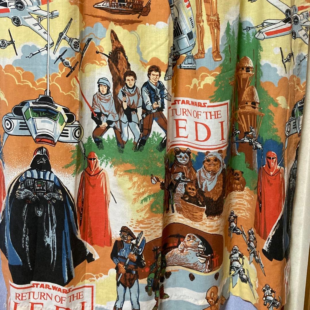 ヴィンテージカーテン　スターウォーズ