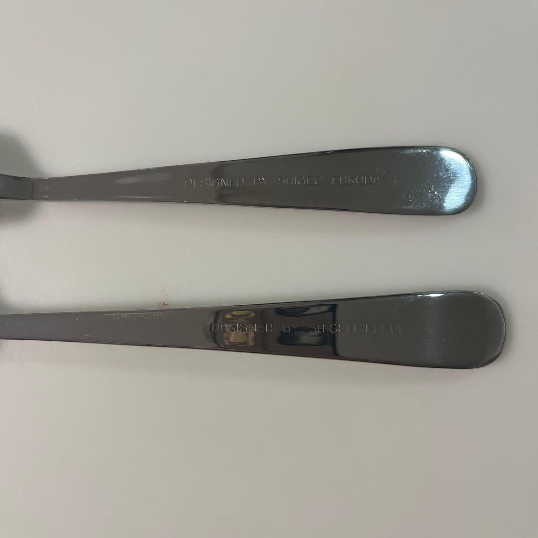 【非売品・未使用品】福田繁雄 デザイン アート カトラリー フォークセット