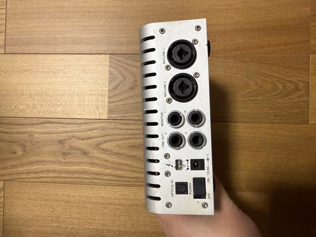 通電確認　UA Apollo Twin Solo