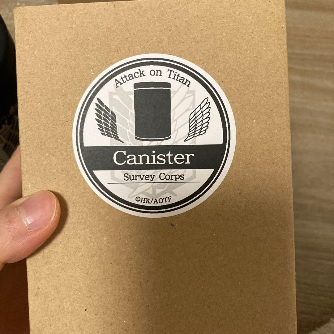 【匿名配送】進撃の巨人のキャニスターセット