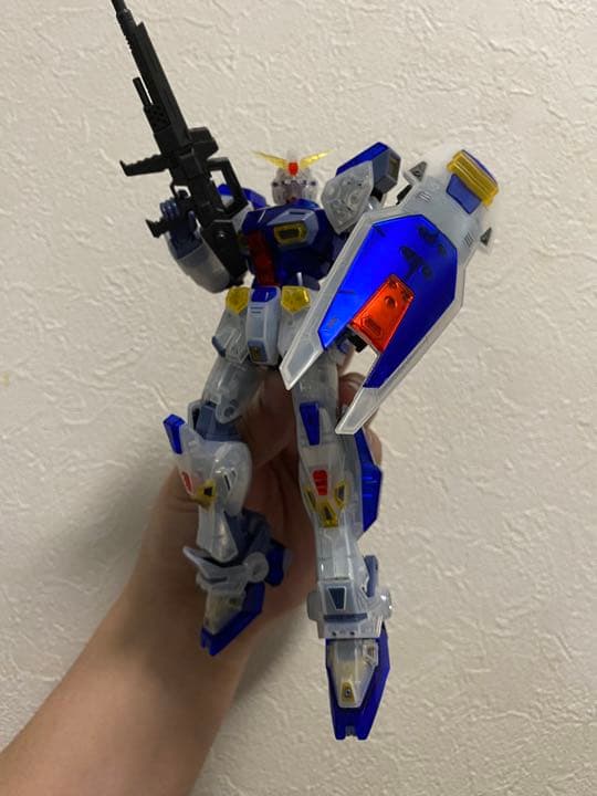 ガンダムベース限定商品　MG F90クリアカラー　部分塗装品