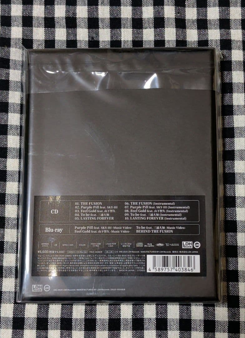 登坂広臣THE FUSION 初回限定生産盤 CD＋Blu-ray購入特典付き