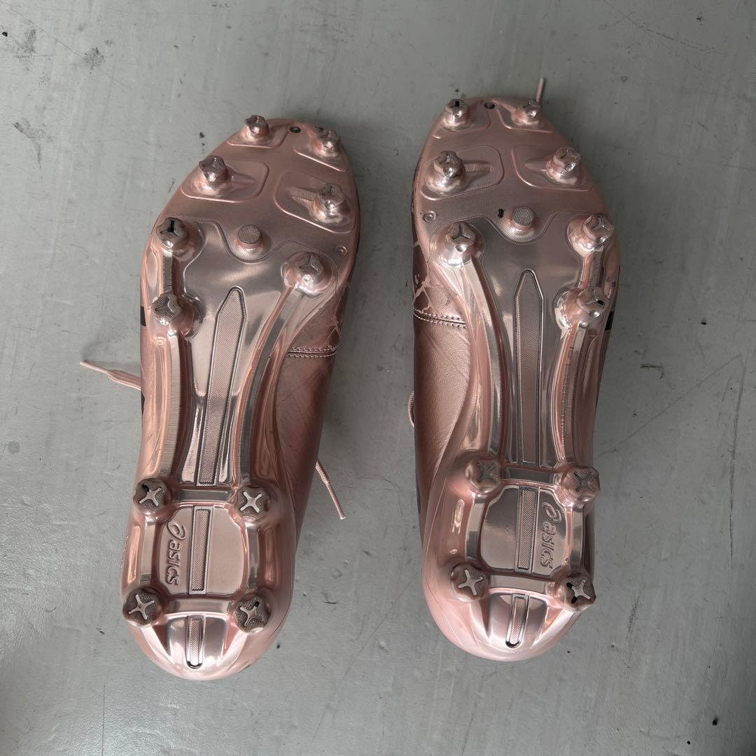 ASICS メナスピンク スパイクシューズ27.5