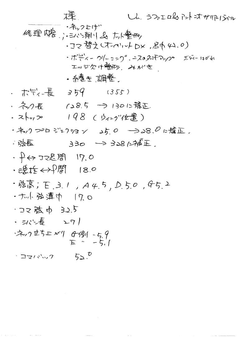 バイオリン 4/4 A.Gagliano ラベル ca.1859　（修理調整済）