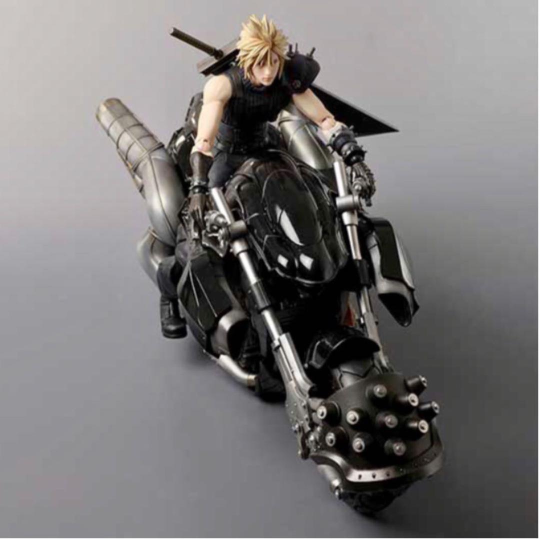 FF7 フィギュア クラウド・ストライフ & ハーディ＝デイトナ