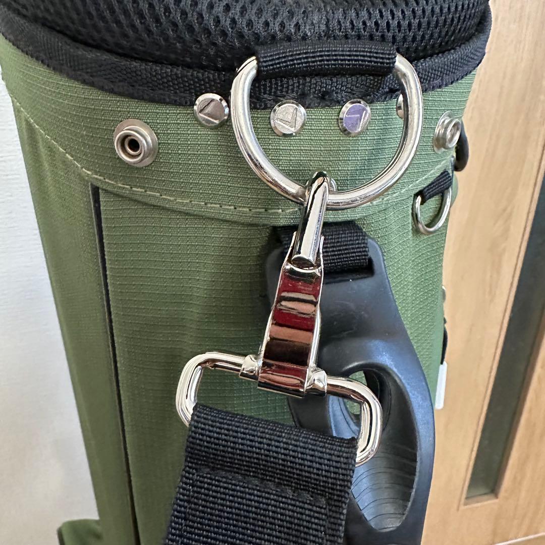 美品 CALLAWAY キャディバッグ 9.5型 スタンド カーキ SS22JM