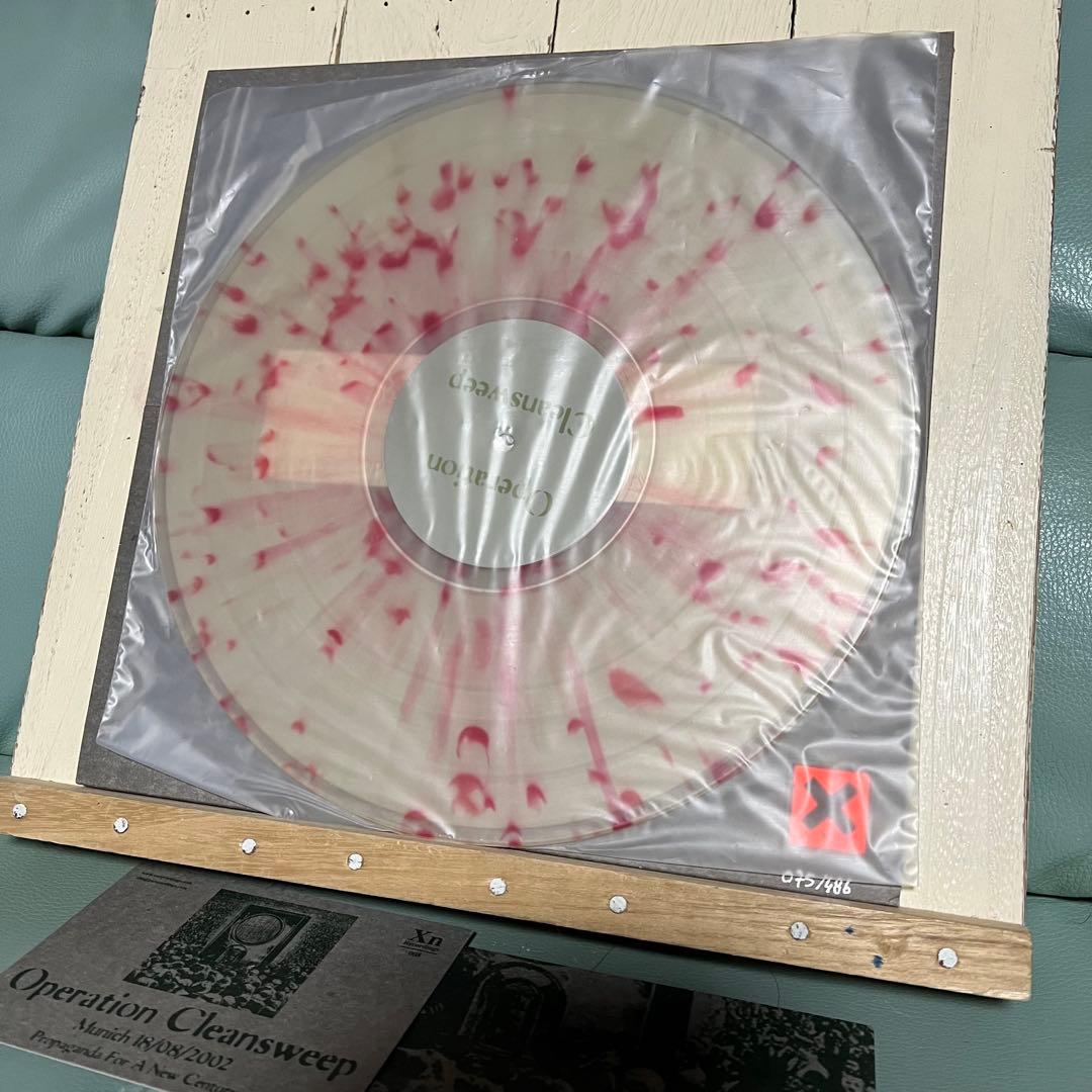 OPERATION CLEANSWEEP 1st edition マーブルLP