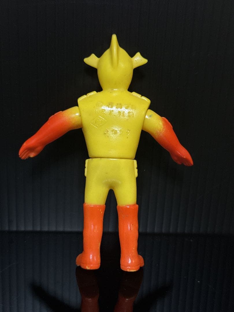 当時物 アクアマイザー3 イビル ソフビ タカトク ブルマァク 人形