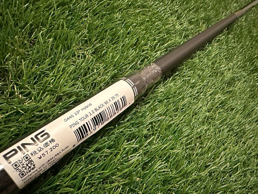 [未使用/日本正規品] ピン ツアー 2.0 ブラック 90x/4u純正シャフト