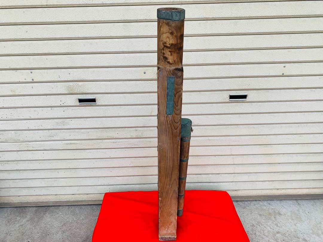 ☆希少 江戸期 龍吐水 木製 手押しポンプ 水弾器 雲龍水 時代 アンティーク☆