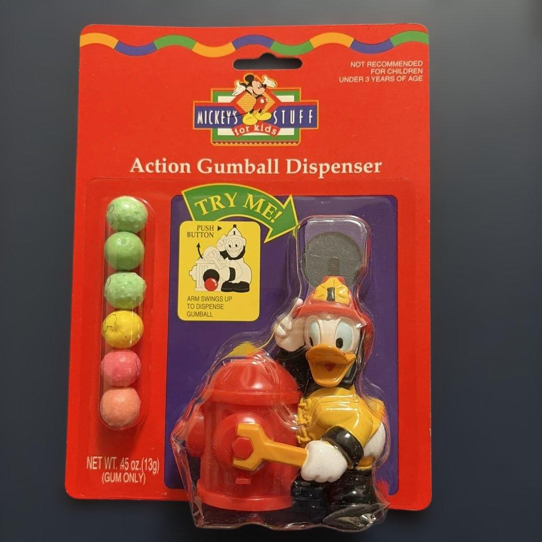 ●1998年　ディズニー　アクションガムボールディスペンサー　ガムボールマシーン