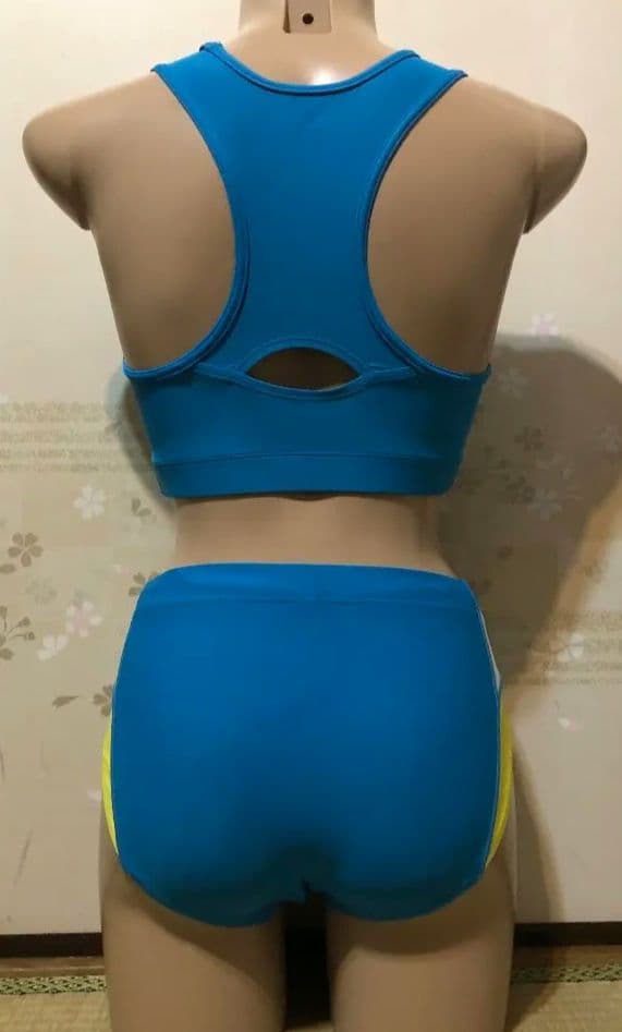 asics 筑●大学ロゴ入り 陸上 女子 Oサイズ レーシングショーツ ブルマ