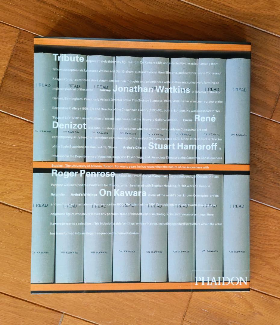 河原 温　On Kawara 　：宮島達男　杉本博司