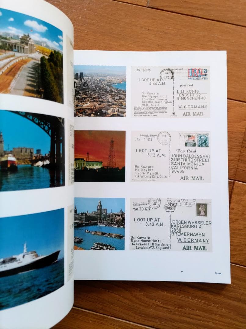 河原 温　On Kawara 　：宮島達男　杉本博司