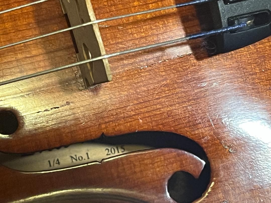 Ena violin no.1 1/4 2015年製 恵那バイオリン 子供サイズ