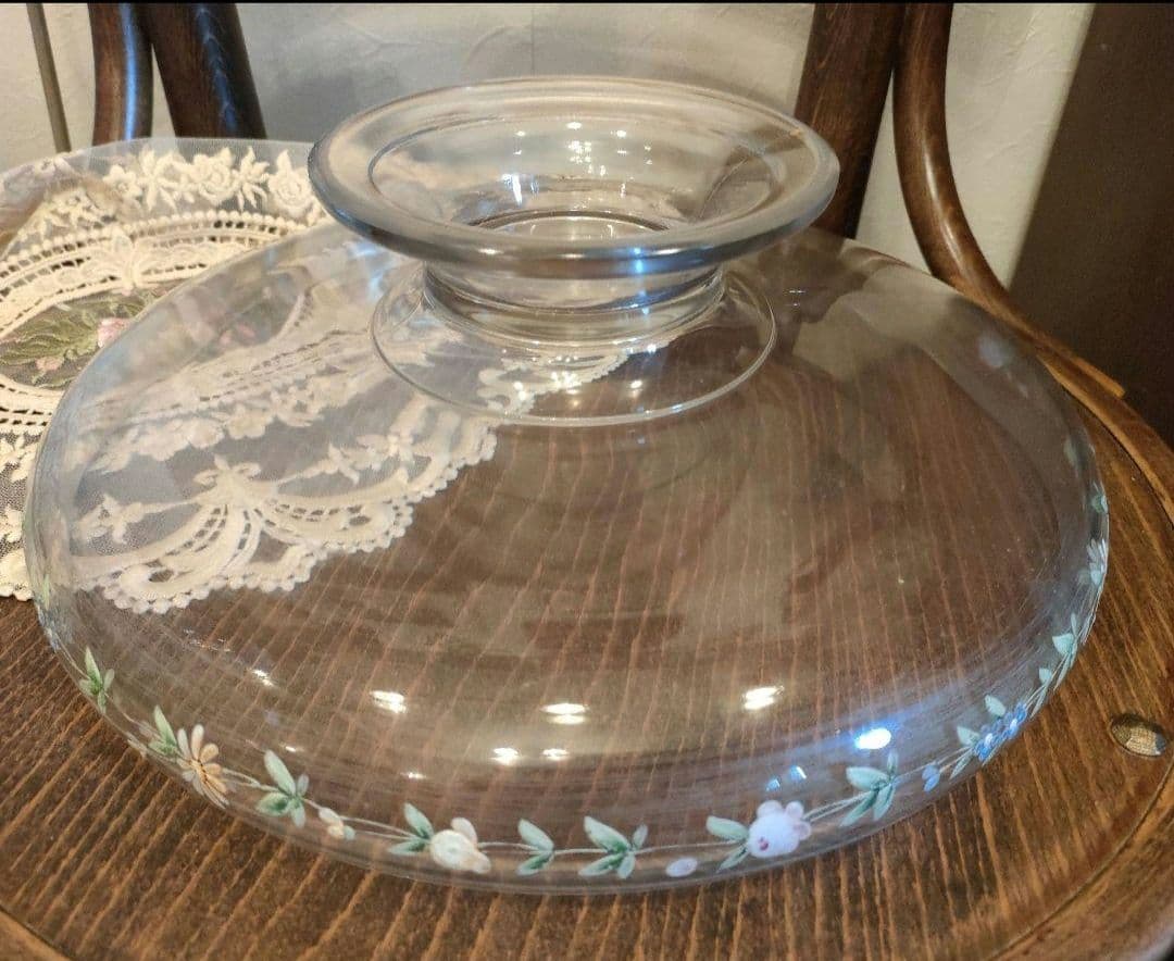 8635:Antique・イマン好き!いにしえ✨英国からのゲスト♡硝子コンポート